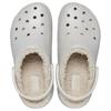 Crocs Comfortable Casual Hole Shoes Women's Silver