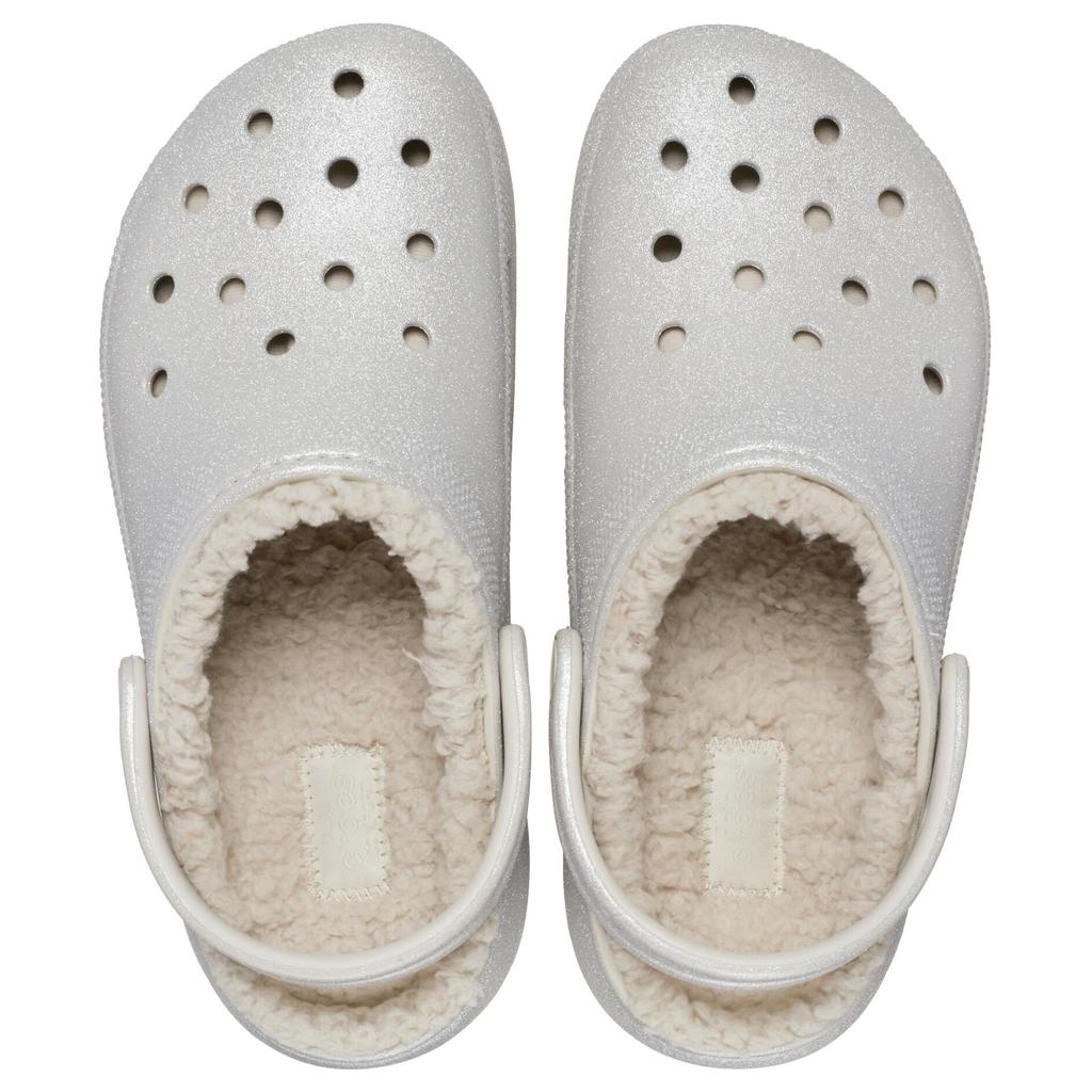 Crocs Comfortable Casual Hole Shoes Women's Silver