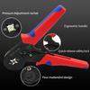 Ferrule Crimping Tool, Self-Adjusting Hexagonal Wire Crimper Plier Ye 16-6E For Awg 20-5(0.5-16Mm²) ,Ratchet Wire Crimping Tool