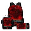 Strangertings Stranger Things Student School Bag Children'S Backpack Satchel Pencil Case