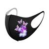 1PC Máscara Facial Estampada com Borboletas para Adulto Lavável com Elástico