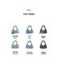 High-End Women's Denim Pleated Dumpling Tote Bag - Autumn/Winter 2026 Collection