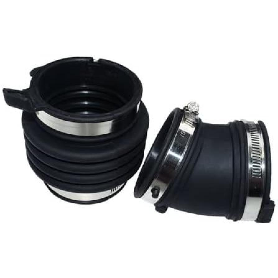 Luftansaugschlauch, 2er-Set Luftansaugresonatorschlauch Schlauch Manschette Kanal für Infiniti G35 G35X 2003-2007 16576-AL50A, 16576EG00A