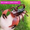 Simulation Insect Small Animal Toy Ant Cricket Spider Scorpion Ladybug Simulation Animal Model Home Garden Ornaments Statues