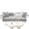 French Cream Sofa Cushion Thickened Universal Non-Slip Cover Soft Towel Fabric for All Seasons Comfortable Home Decor