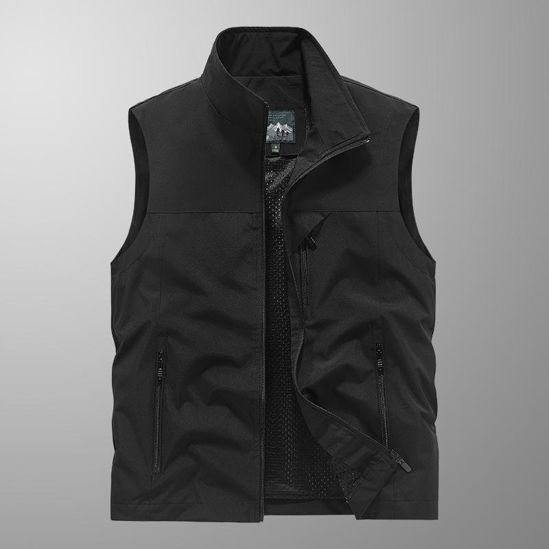 New Vest Workwear Multi-pocket Vest Men's Thin Outdoor Vest Outdoor Sports Vest Vest Vest