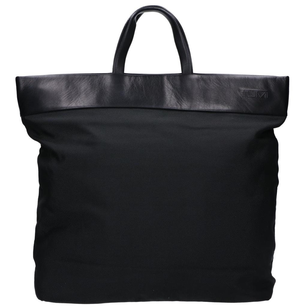 TUMI Leatherx Nylon Tote Bag blackUsed