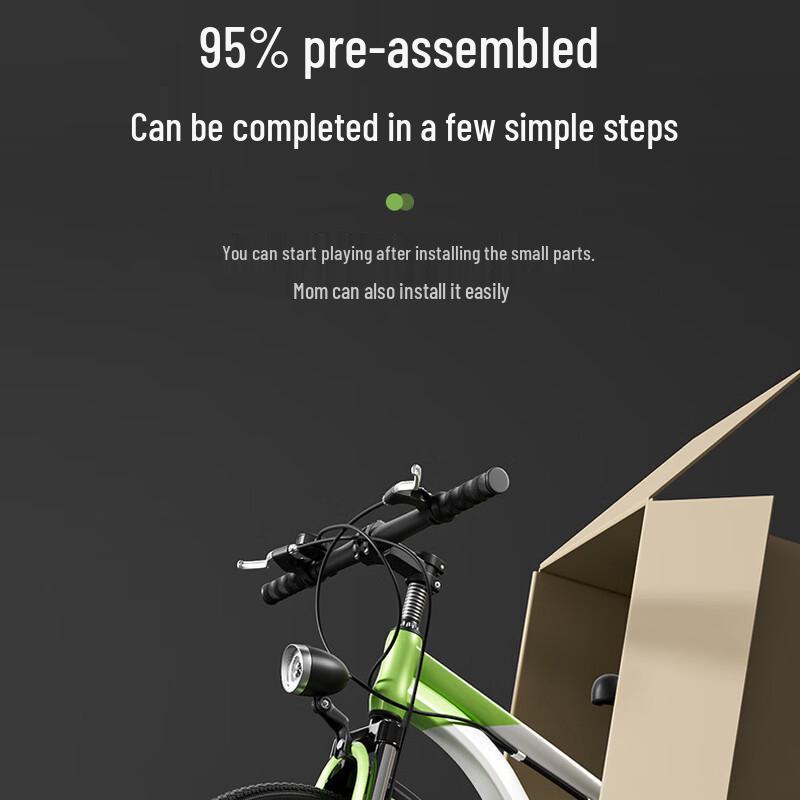 361° Youth Mountain Bike with Shock Absorption