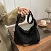 New Crossbody Shoulder Bag Women Fashi Retro Large Capacity Hobo Bag Hot Leopard Print Textured Casual Style Crossbody Bags
