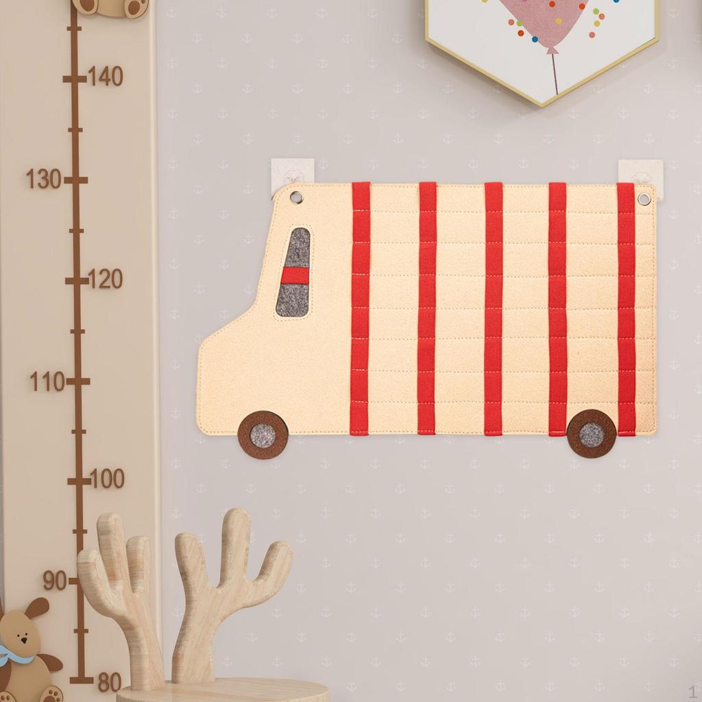 Hanging Storage Organizer Display Case Novelty Easy to Use Practical Holds up 40 Small Toy Cars