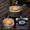 Delicate Outdoors Gas Stove Wind Resistant Design Practical Nonrust Steel Campings Burners Ideal For Backpacking And Picnics