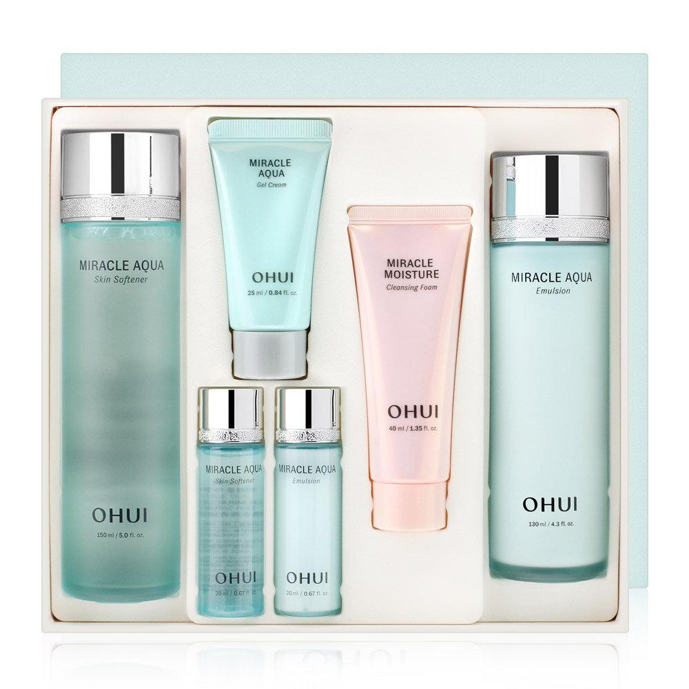 Ohui Miracle Aqua Skin Lotion 2-piece basic cosmetics set