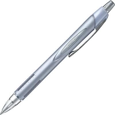 Mitsubishi Pencil Jetstream Rubber Ballpoint Pen 0.7mm Silver 10-pack SXN25007.26