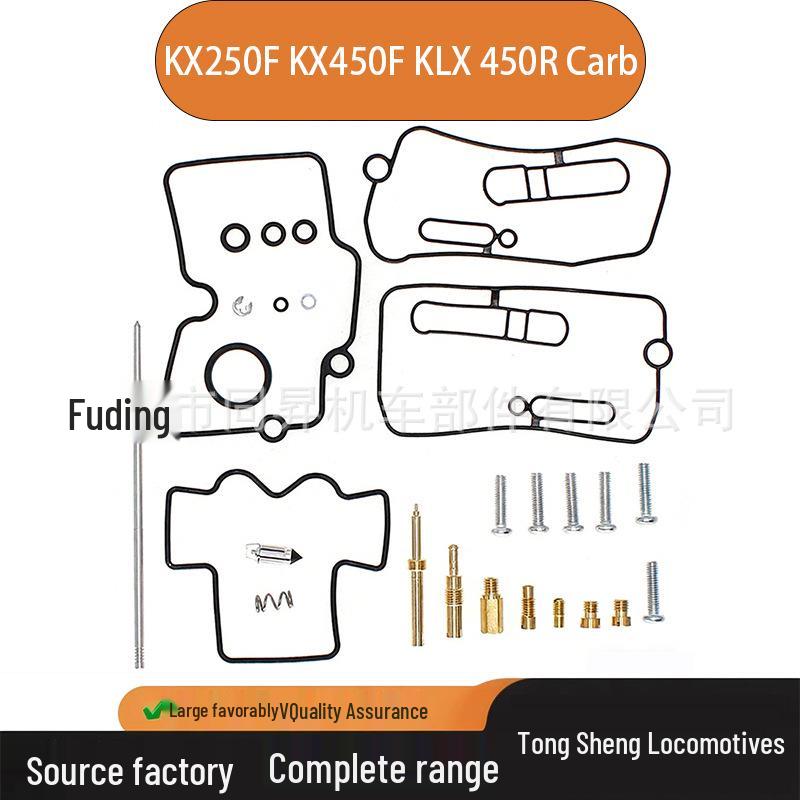 

Kawasaki KX250F/KX450F/KLX450R Carburetor Repair Kit Contact Customer Service