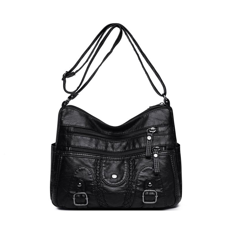 Women's Multi-Layer Large Capacity Lightweight Middle-Aged and Elderly Mother Bag Crossbody Bag