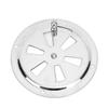 Capac Ventil Rotund cu Jaluzele de 4 Inch cu Buton Lateral Ajustabil din Oțel Inoxidabil 316 Grilă de Ventilație pentru Bărci, Marină, Iaht, Casă