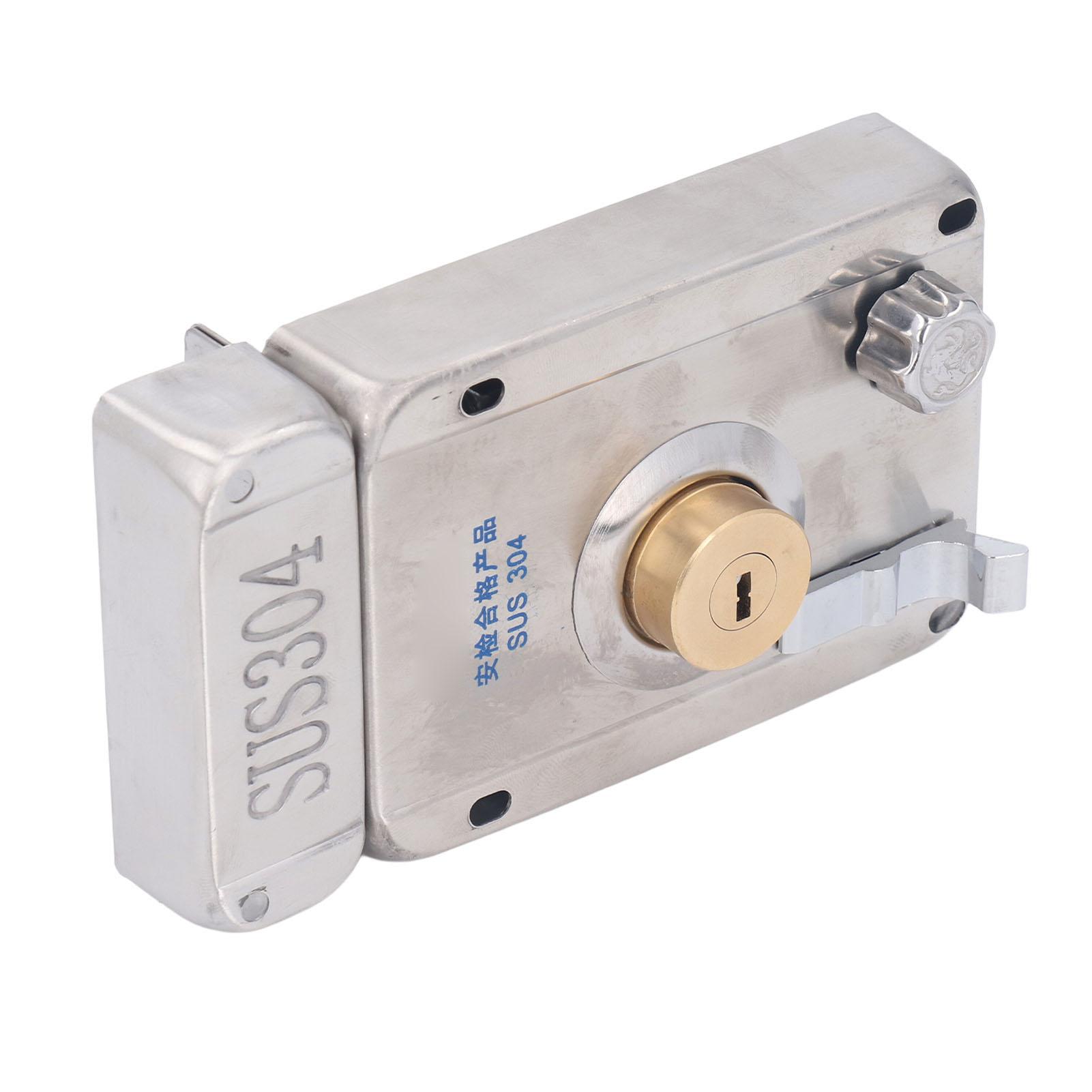 Acier Inoxydable 304 Extérieur   Entrée   Entrée   avec 6 Clés Antivol   Ensemble i