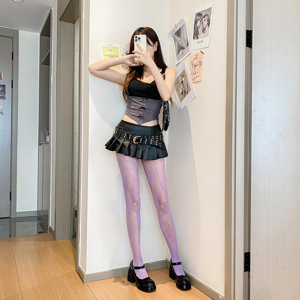 Summer Women Fishnet Tights Sexy Female Pantyhose Stockings Hollow Out Silk Stockings