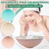 Silicone Foldable Portable Ice Compress Basin Face Ice Compress Ice Bath Wash Basin Care Cold Compress Wash Basin