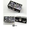 Mother of Pearl Jewellery Box Korean Traditional Lacquer Gift Home Decor, Korean (M1-04)