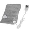 Electric Heating Pad, Smart Timer 6 Temperature Modes Warm Pad for Waist (UK Plug 220V)