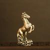 Metal Horse Statue Sculptures Decorative Animal Figurines Tabletop Ornament Symbols Wealth Career Home Decorations