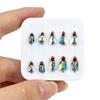 10Pcs/Box Laser Double Winged Fly Fishing Flies Realistic Artificial Bionic Insect Lure for Bass Trout Carp - Fly Fishing Bait