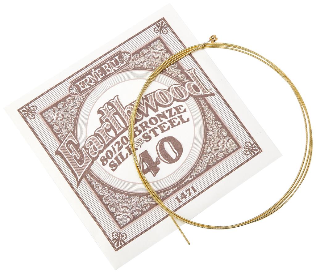 [Authentic] ERNIE BALL 2047 Acoustic Guitar Strings (10-50) Earthwood Silk & Steel 8020 Bronze Extra Soft