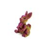 Surprise Opening Easter Egg with Bunny Inside 3D Printed Pastel Rabbit Figurine Set, Miniature Collectible Decor for Kids Gift