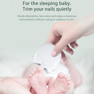 Elektryczny obcinacz do paznokci USB automatyczny z lekkim trymerem obcinacz do paznokci manicure