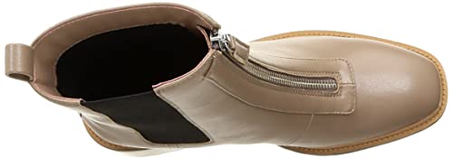 [Niedlich] [Regenfest] Stiefel mit Panzersohle und Frontreißverschluss