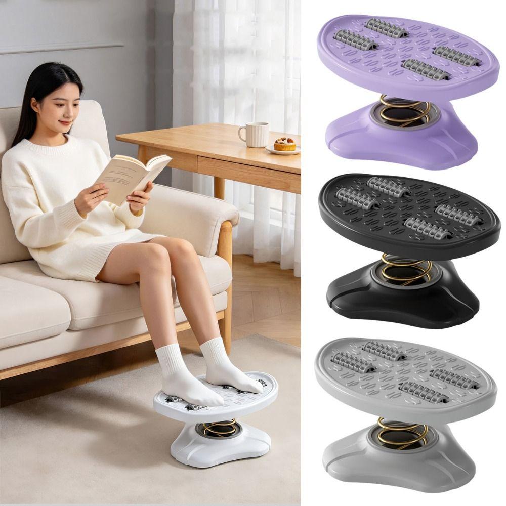 Shakeable Under Desk Footrest Adjustable Foot Resting Stool Massaging Footrest Feet Stool