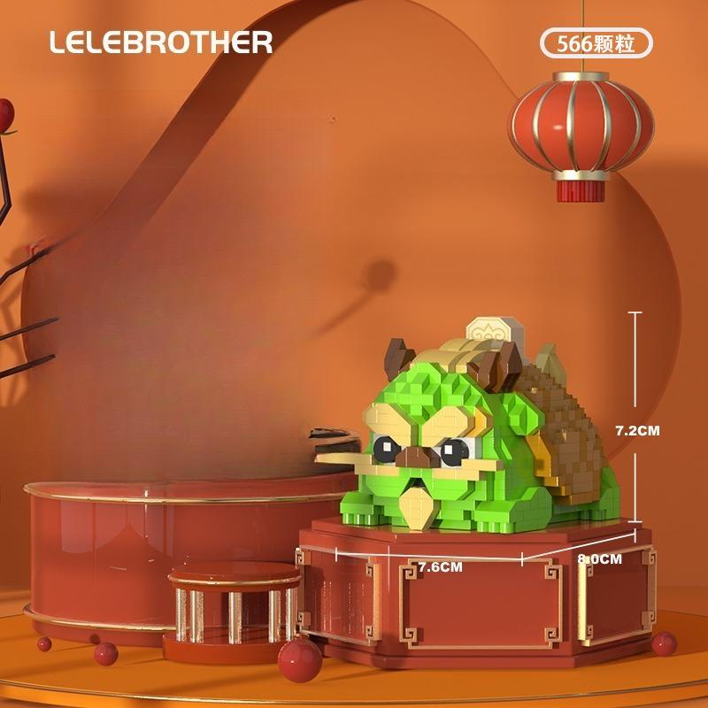 Tiny Particle Building Blocks Dragon, Trendy Children'S Educational Assembly Toys, Gifts And Ornaments.