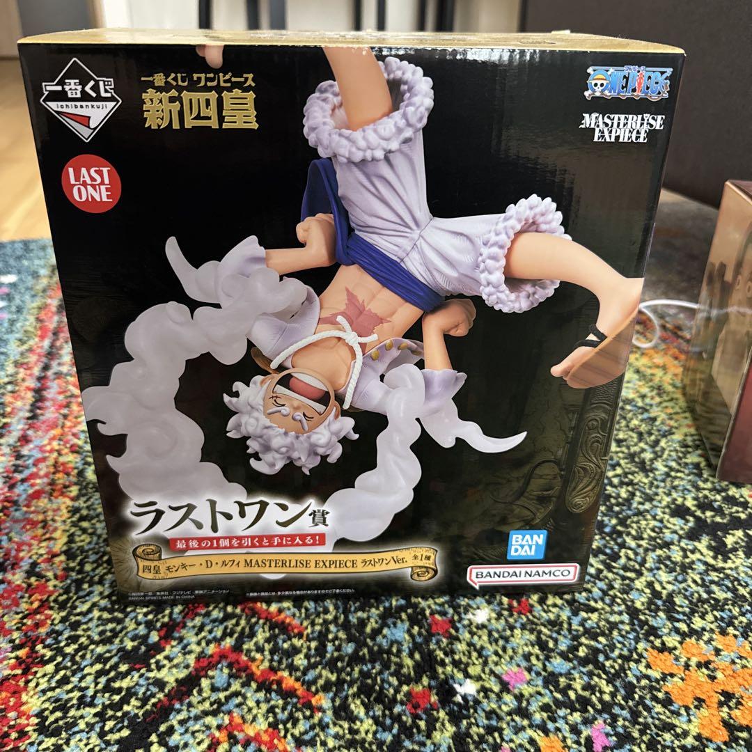 

[USED] One Piece Ichiban Kuji New Four Emperors Last One Prize Luffy Gear 5 Figure