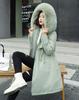Winter Jacket  New Women Parka Clothes Long Coat Wool Liner Hooded Jacket Fur Collar Thick Warm Snow Wear Padded Parka