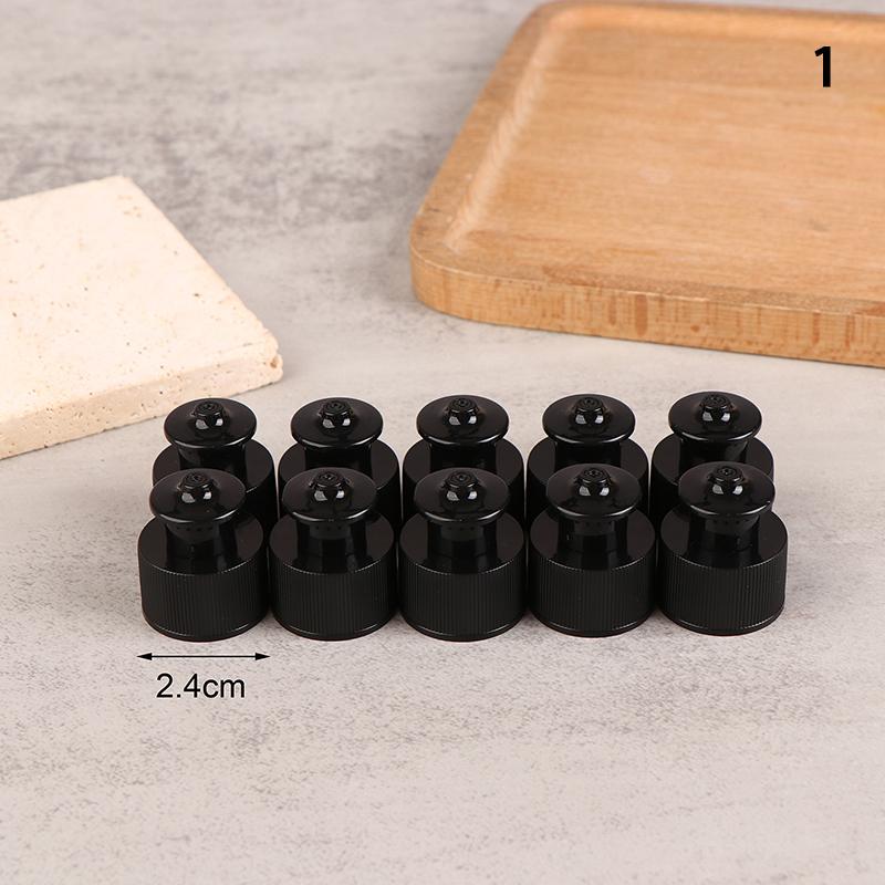 10pcs Bottle Caps Portable Push Pull Twisted Cover Soda Replacement Tops Liquid Dispenser For Detailing Tools
