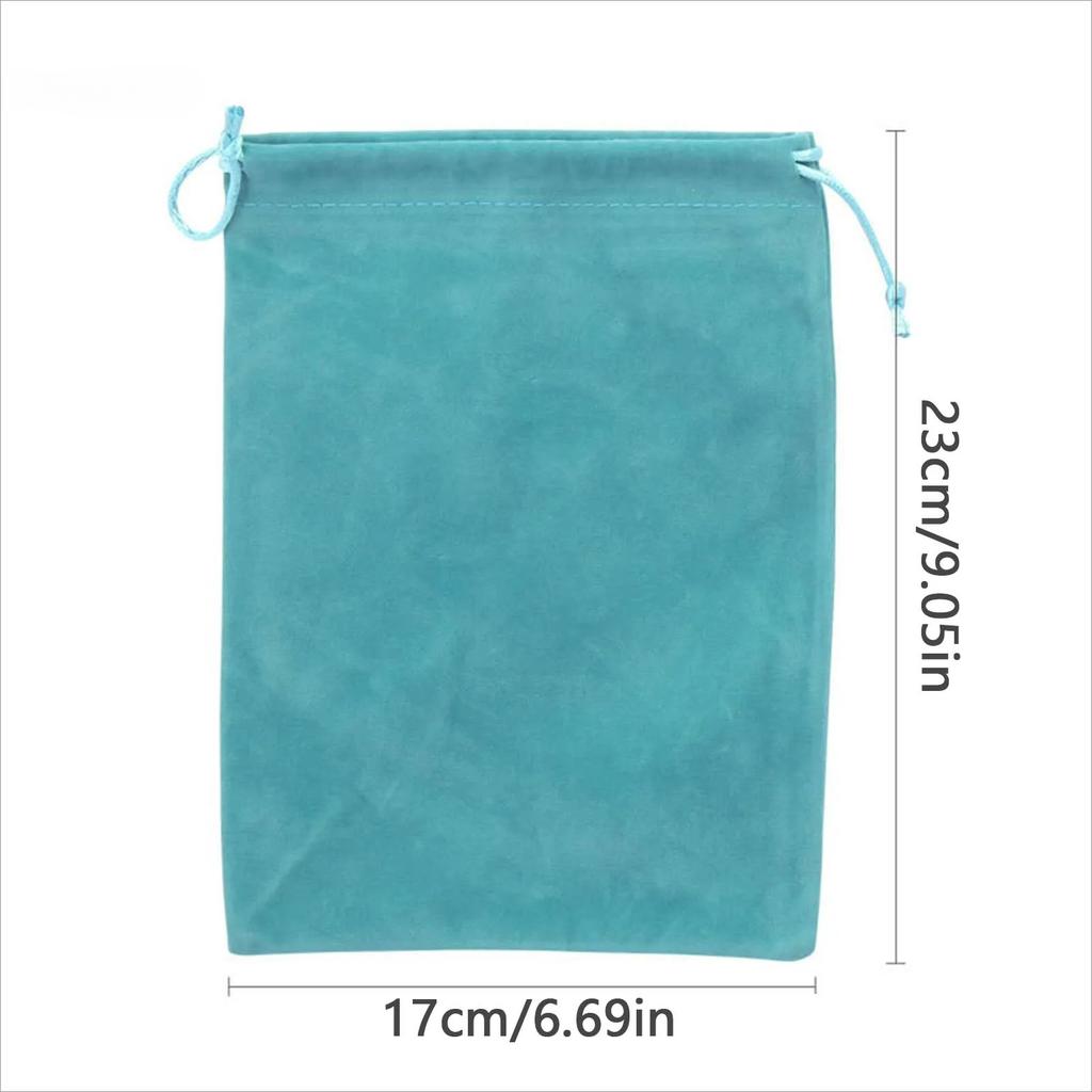 Universal Fishing Tackle Storage Bag Durable And Soft Flocking Material Bags For Outdoor Camping Portable
