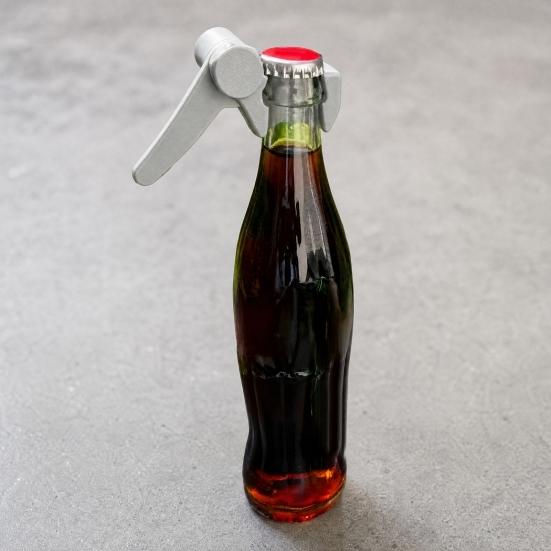 Yousheng One Hand Beer Opener 3D Printed Bottle Cap Popper for Party Portable Flick Off Tool for Camping BBQ Funny Gadget Gift for