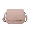 2026 Women's Crossbody Bag: Trendy Metal Hot Stamping, Simple Niche Design, PU Single Shoulder Bag.