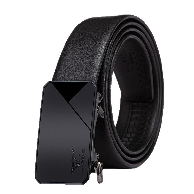New Men'S Belt, High-End Business Automatic Buckle Belt, Exclusive Belt For Birthday Gifts