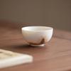Suet Jade White Porcelain Master Cup Single Cup Personal Special Teacup Kung Fu Tea Set Tea Cup Ceramic Cup Tea Bowl