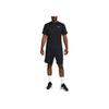 Nike Solid Color Logo Crew Neck Tee Men Tops Black DV9839-010