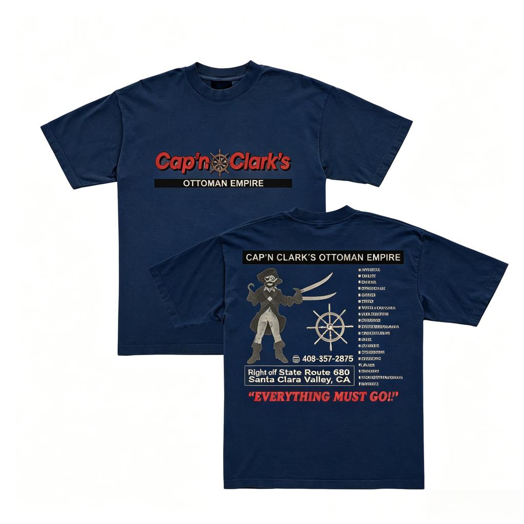 2026 Film Backrooms Capn Clarks Grafické tričko Bavlna Prodyšné Unisex Unisex Tričko Y2k Pohodlné Ležérní Streetwear Top