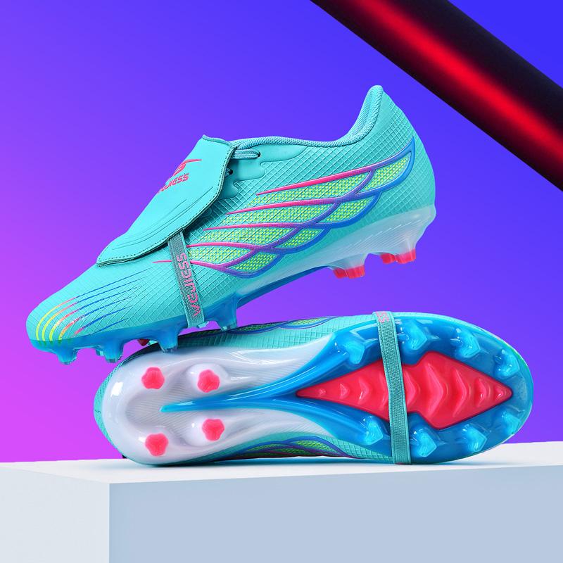 

Grass Football Shoes with Chopsticks And Long Nails Children s Football Shoes Rubber Nails Soccer Shoes Sports Footwear 45