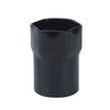 Automotive Wheel Shaft Locknut Socket with Recessed Square Drive Port for Installation and Removal Service Tasks