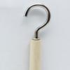 Pet Bird Parrot Wood Bell Stand Holder Hanging Swing Cage Molar Play Chew Toy