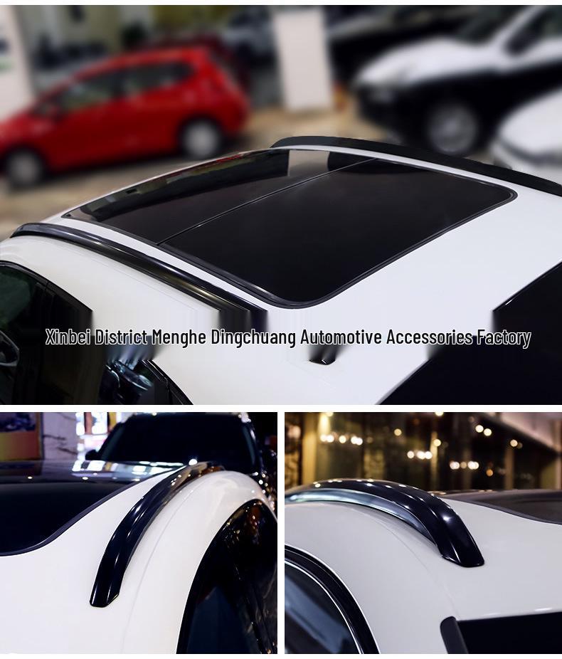 Original Style Macan Cayenne Luggage Rack In Silver/Black for 2018-2020 Models