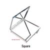 Mini HD Double-Sided Folding Rhinestone Makeup Mirror