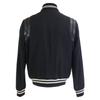 SAINT LAURENT PARIS [Excellent Condition/Domestically Authorized] 354718 Eddie Teddy with Leather Details Jacket 48 blackUsed