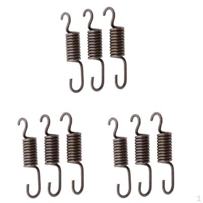 9 Pieces Engine Parts Clutch Pads Spring for Mini Bike
